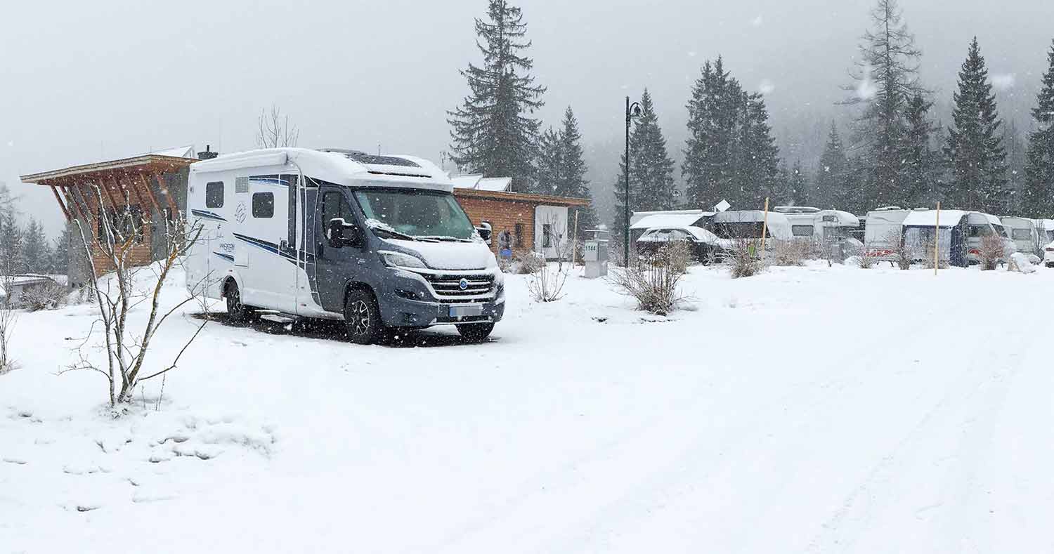 Wintercamping: Für mehr Komfort das Wohnmobil abdichten